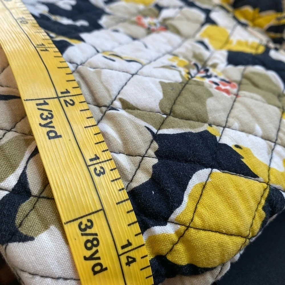 Vera Bradley large quilted tote.back to school. Quilted book bag.